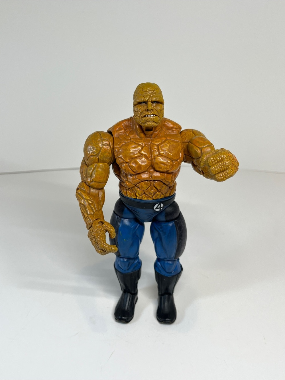 Vtg 2005 Marvel The Thing Fantastic Four Action Figure Toy Biz Loose